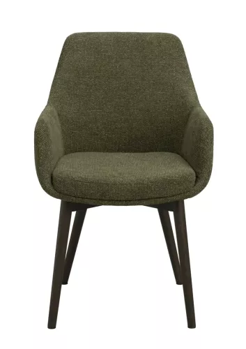 Denley Karmstol Grön/Brun