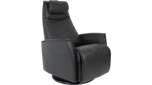 Loft Reclinerfåtölj Svart