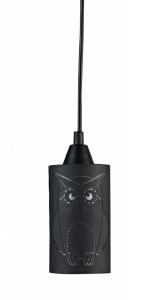 Ugglan Fönsterlampa Svart