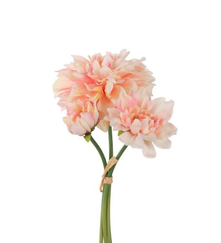Dahlia Bukett Konstväxt Rosa