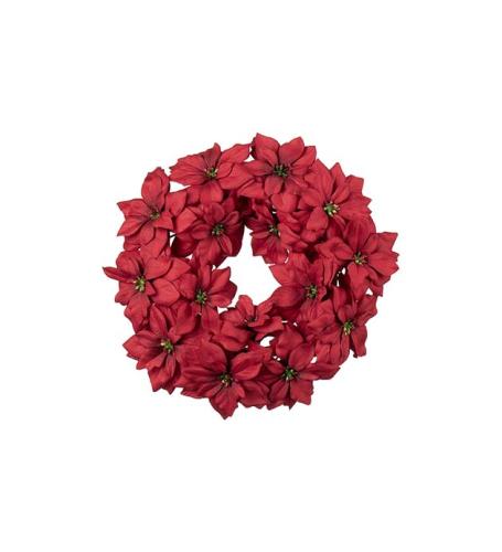 Julstjärna Krans Konstväxt Röd