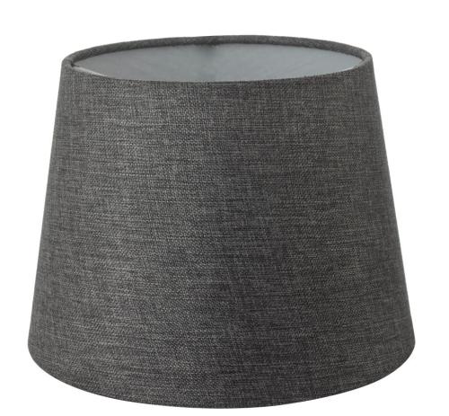 Linne Lampskärm Grå