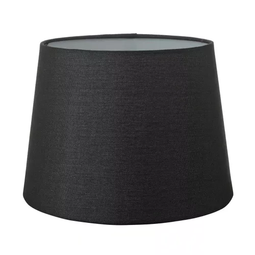 Linne Lampskärm Svart