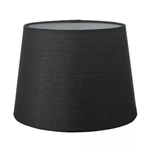 Linne Lampskärm Svart