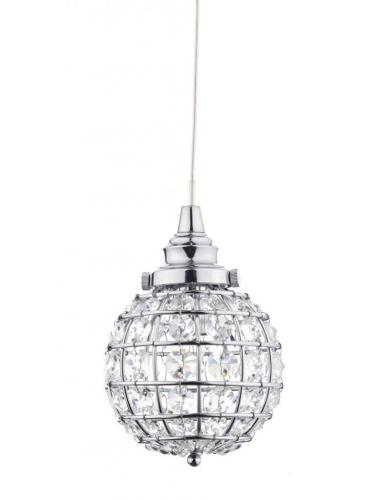 Kristallboll Fönsterlampa Krom&Kristall