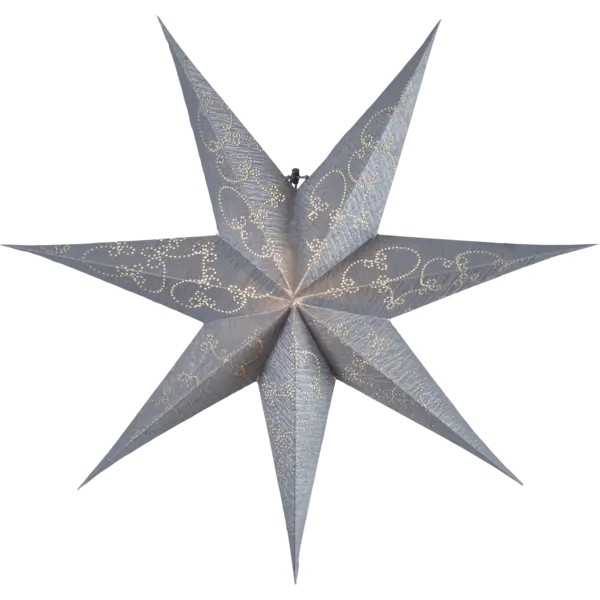 Decorus Pappersstjärna Silver
