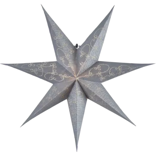 Decorus Pappersstjärna Silver