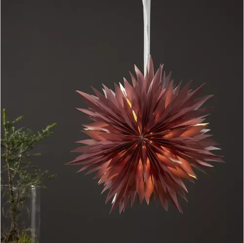 Dis Pappersstjärna Röd