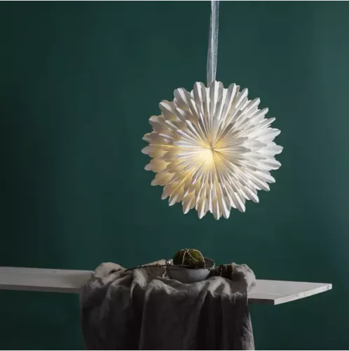 Snow Pappersstjärna Vit