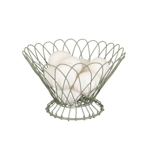 Trådkorg Skål Grön