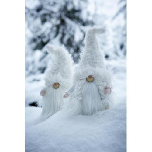 Tomtemor Dekoration Vit