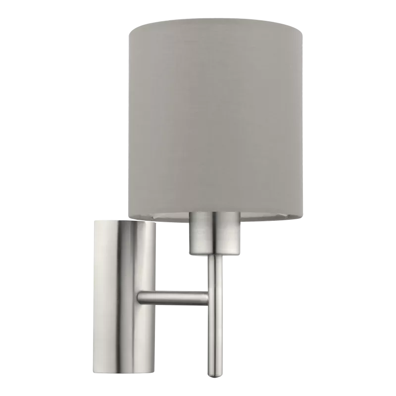 Pasteri Vägglampa Nickel Taupe