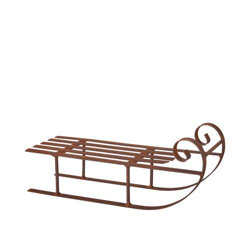 Släde Dekoration Rost Large