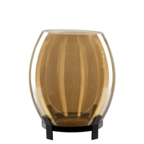 Amber Light Ljuslykta/Vas