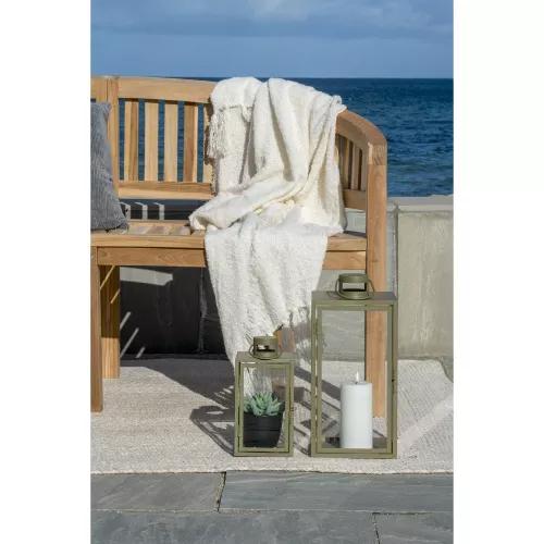 Corfu Lykta Grön Liten