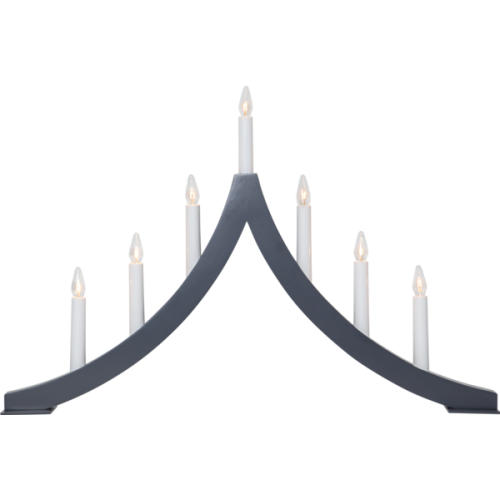 Pagod Ljusstake Grafitgrå