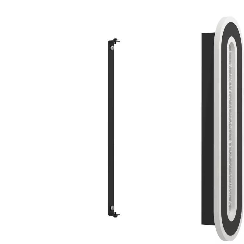 Macchioni  Vägglampa Svart