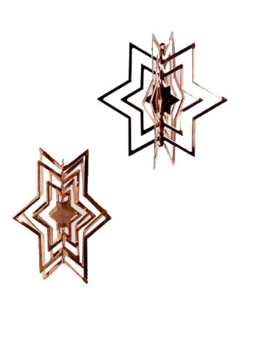 Stjärna Dekoration Koppar