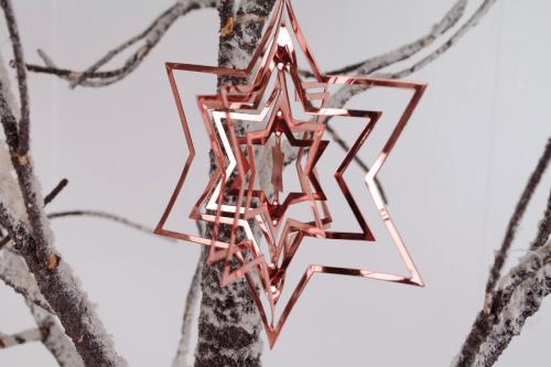 Stjärna Dekoration Koppar