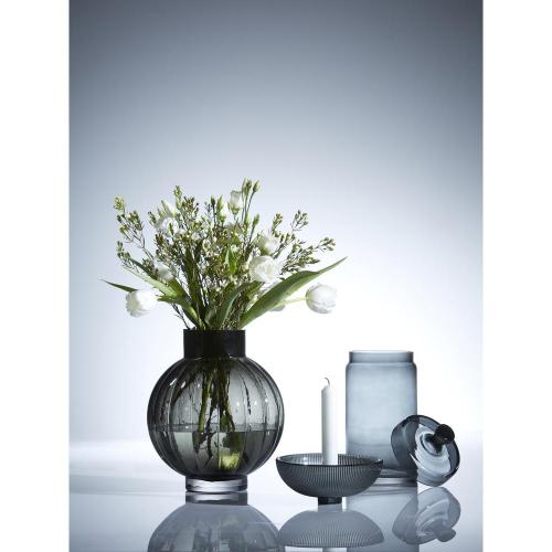 Rib Vas Svart Rök