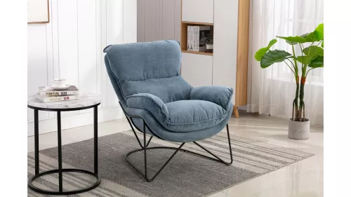 Bray Fåtölj Washed Denim