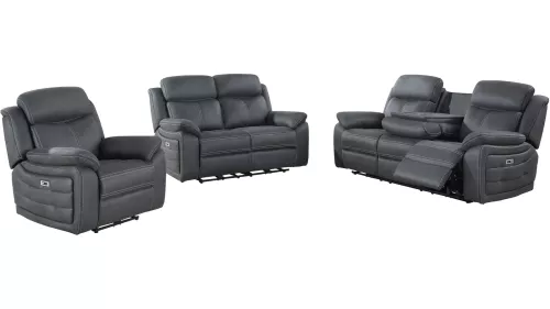 Teddy Reclinerfåtölj Grå