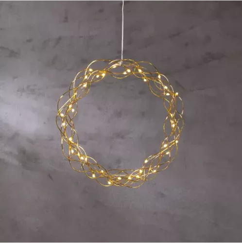 Curly Krans Mässing