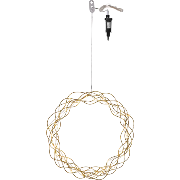 Curly Krans Mässing