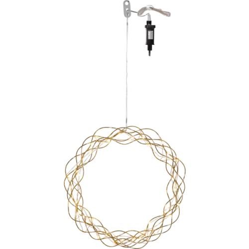 Curly Krans Mässing