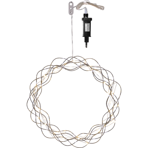 Krans Curly Silver