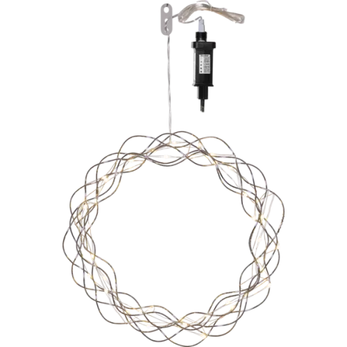 Krans Curly Silver
