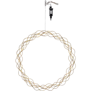 Curly Krans Mässing