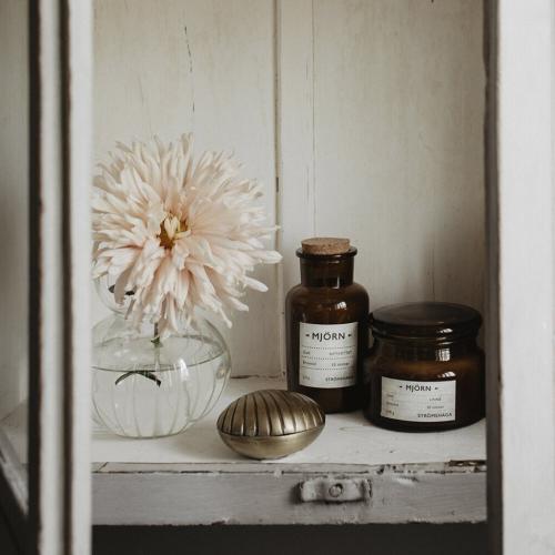 Snäcka Ask Antik Mässing