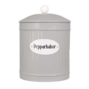 Hugo Plåtburk Pepparkakor Beige