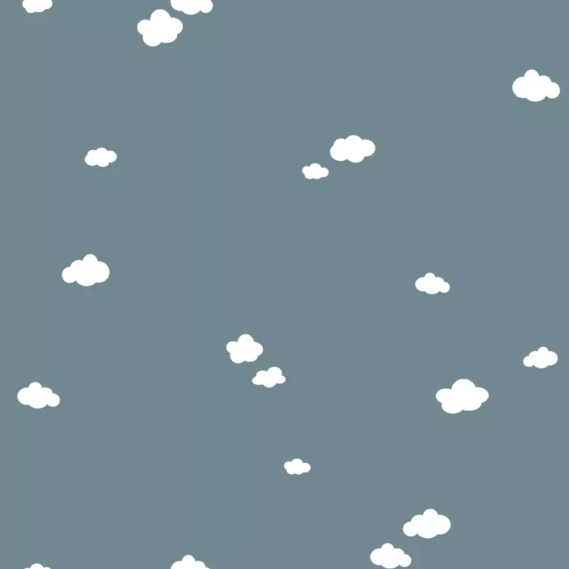 Jersey Tyg Moln Metervara