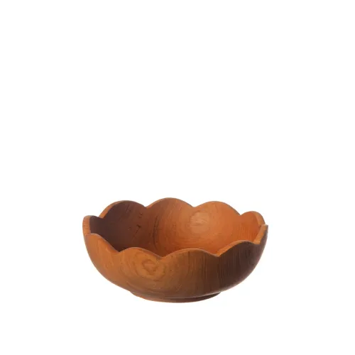 Blomma Skål Teak Medium