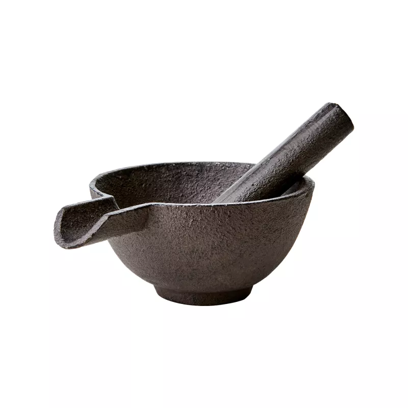 Frej Mortel Med Stöt Brun/Svart