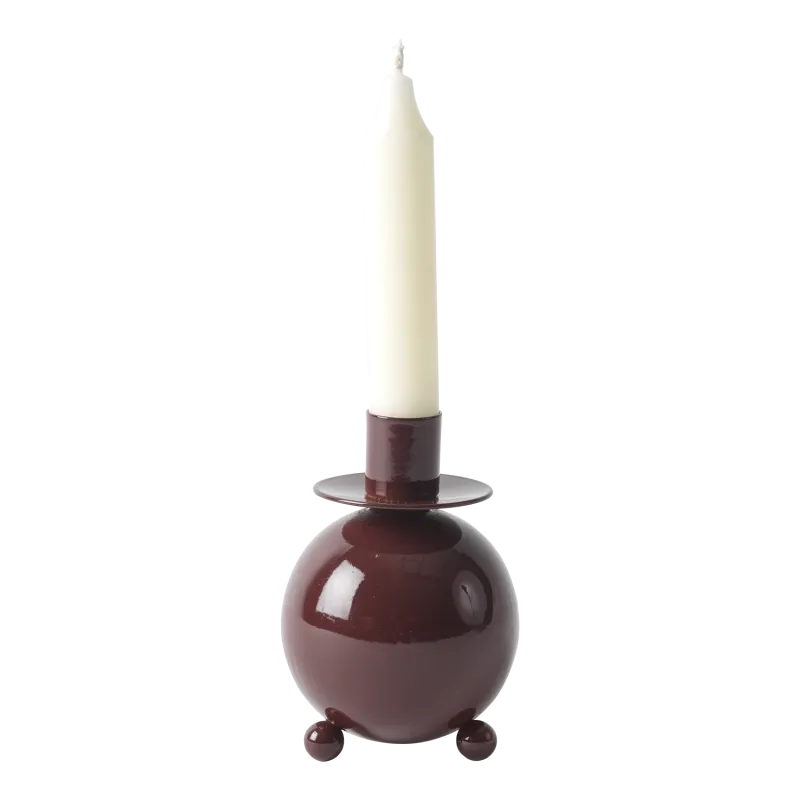 Mindy Ljusstake Burgundy