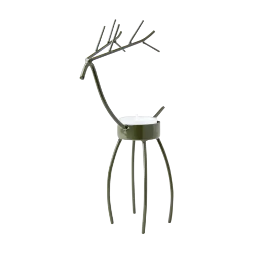 Oh Deer Värmeljushållare Grön