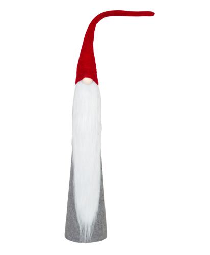 Claus Dekorationstomte Grå/Röd