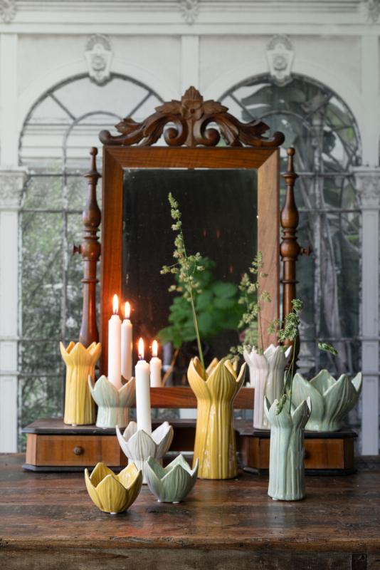 Ingela Dekoration/Skål Grön Small