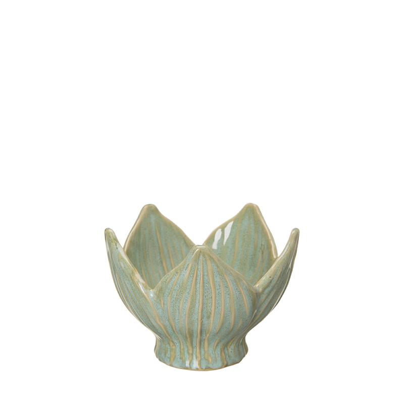 Ingela Dekoration/Skål Grön Large