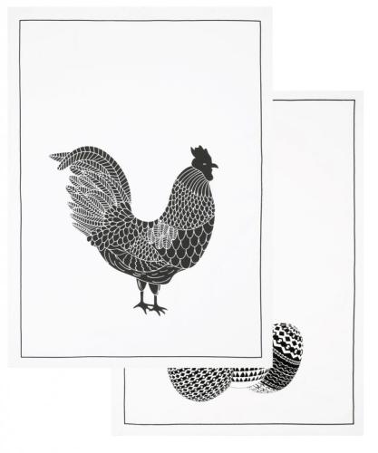 Rooster Egg Kökshandduk