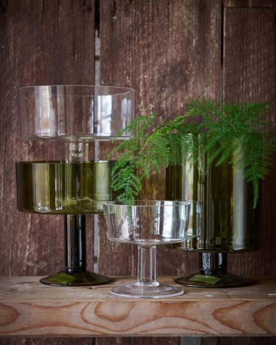 Laila Skål/kruka Grön