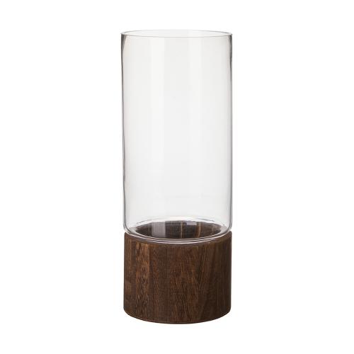 Raya Lykta Trä/Glas Large
