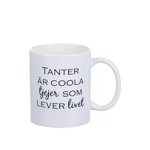 Coola Tanter Mugg Vit