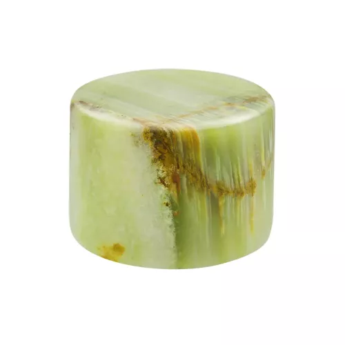 Jade Silk Grön Batteriljus Large