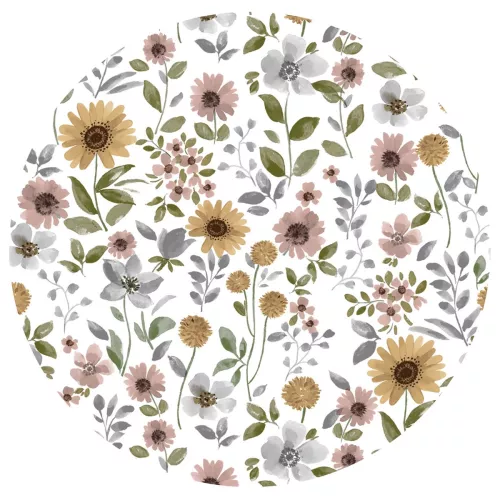 Vaxduk Rund Växande Ljung