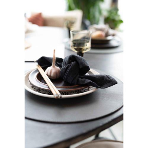 Moana Bordstablett Rund Grå