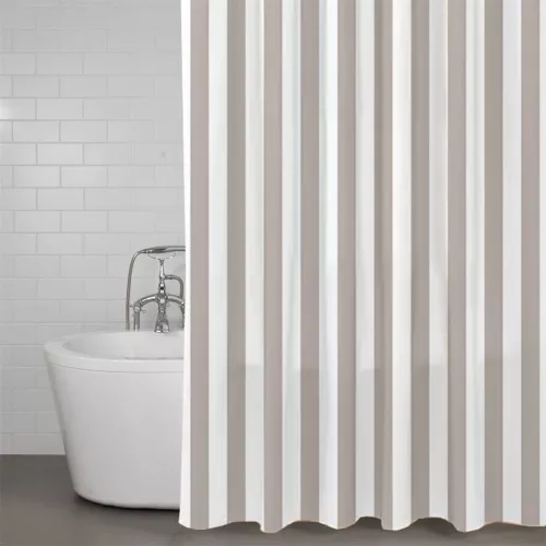 Rand Duschdraperi Beige